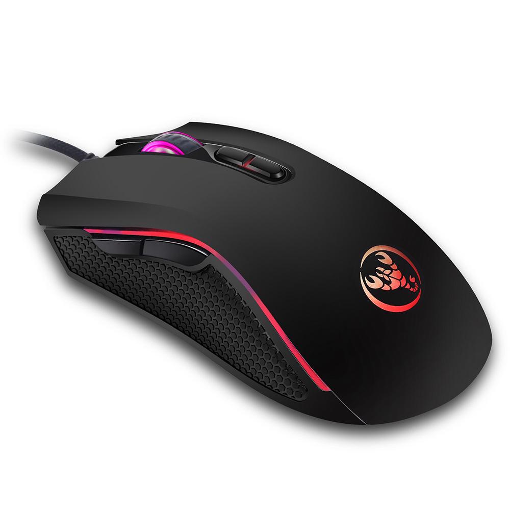Hongsund Ergonomic Wired Gaming Mouse (3200 DPI) - Image 4