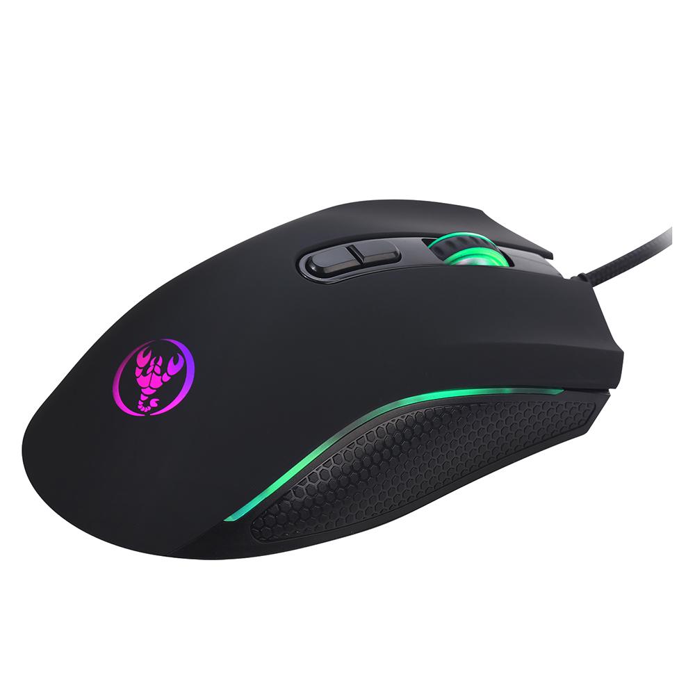 Hongsund Ergonomic Wired Gaming Mouse (3200 DPI) - Image 5