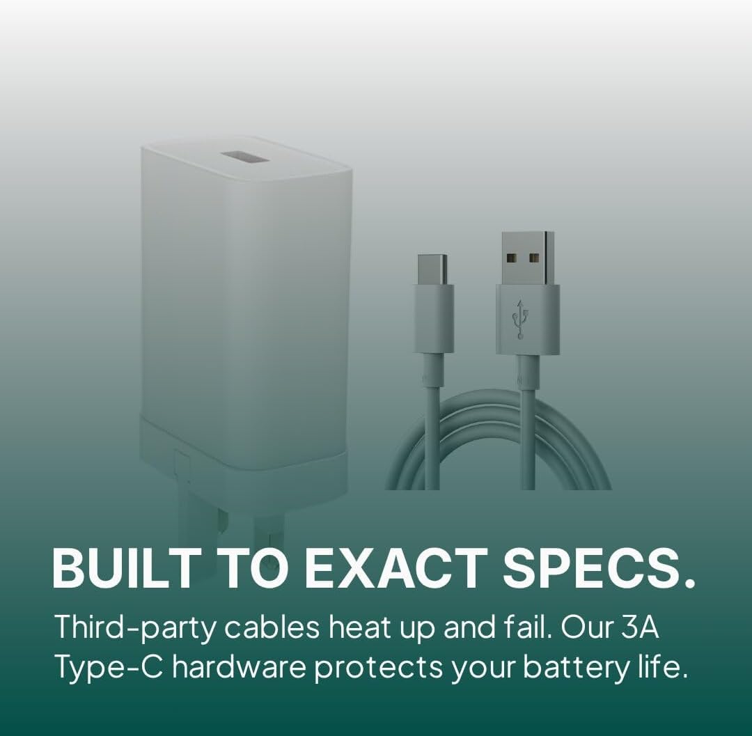Infinix 45W Super Fast Charging Power Adapter 1M 6A USB C Cable - Image 3