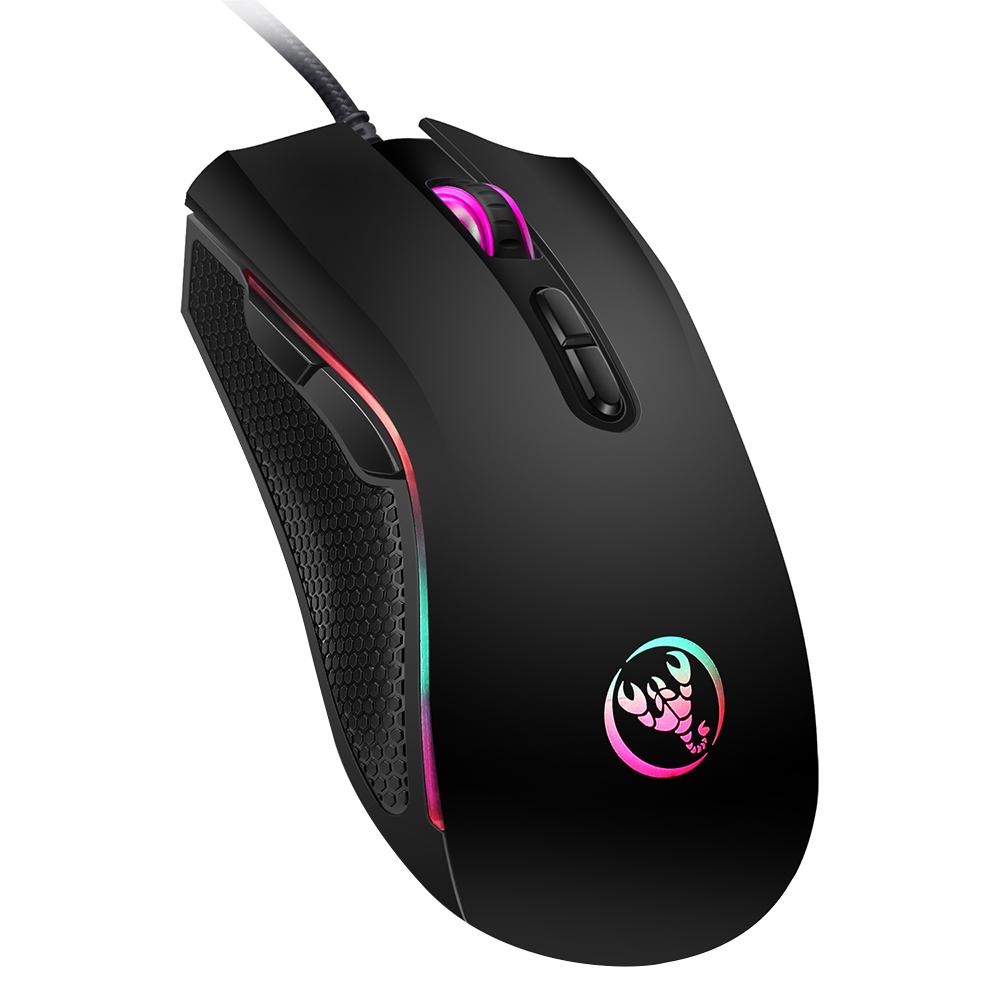 Hongsund Ergonomic Wired Gaming Mouse (3200 DPI) - Image 2